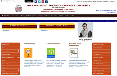 The English and Foreign Languages University